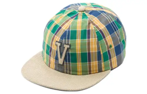 Vans Cotton Baseball Caps Unisex Green