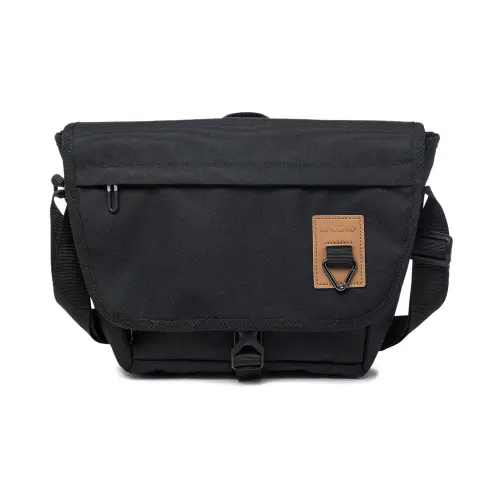 Li Ning Athleisure Polyester Crossbody Bag, Shoulder Bag Regular Unisex Black