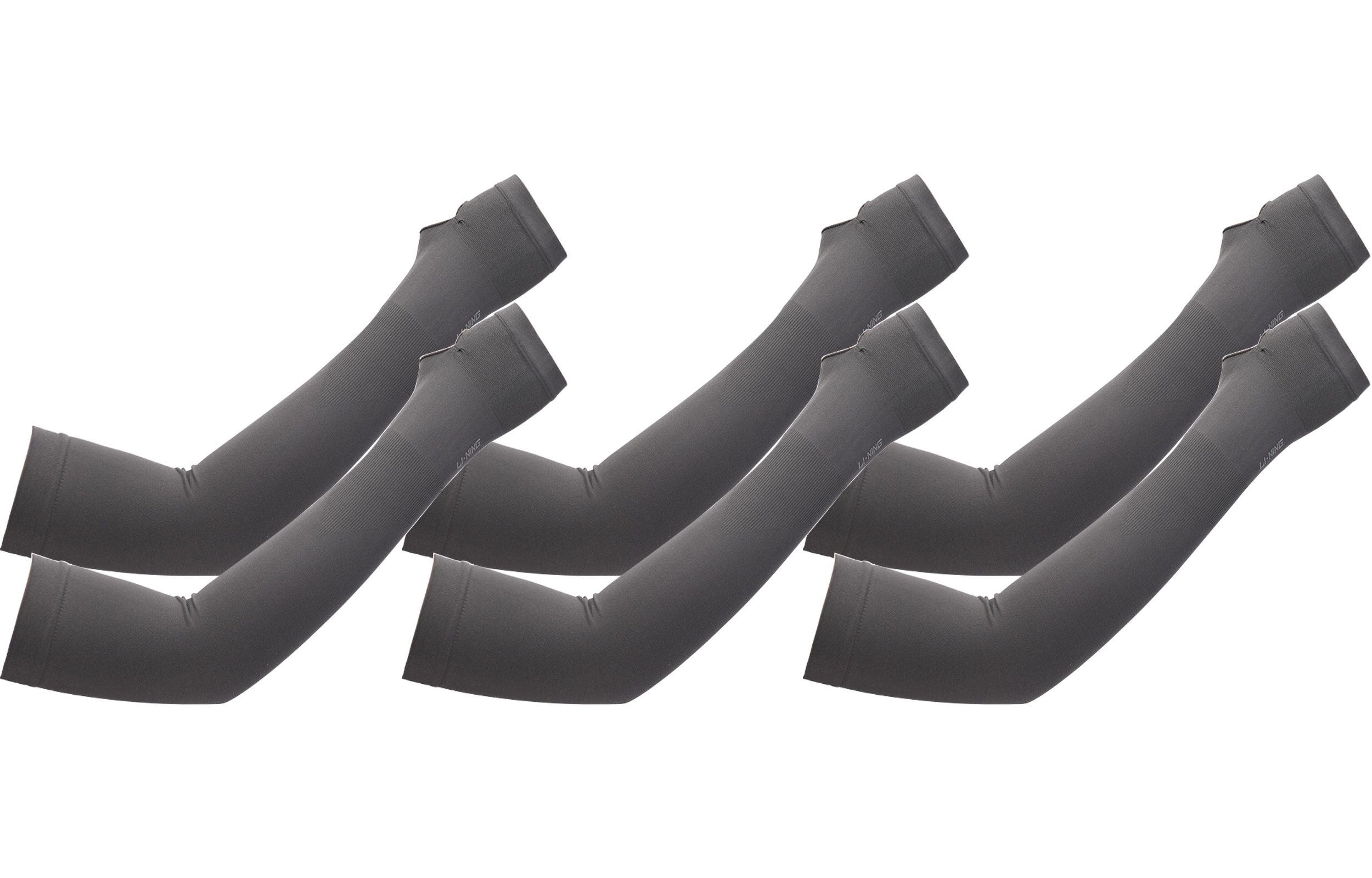 Li Ning Riding Equipment Cycling Arm Warmers Outdoor Unisex Polyamide