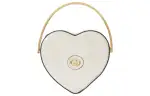 GUCCI Python Skin Handbag Mini Women's White