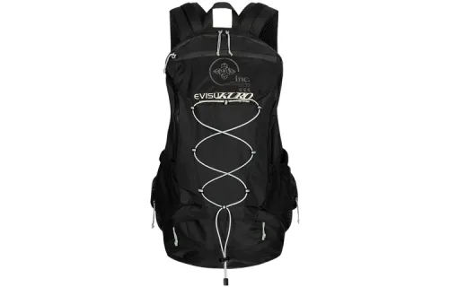 EVISU Polyamide Backpack Unisex Black