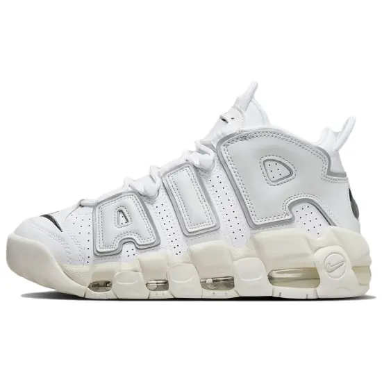 Nike Air More Uptempo White Iron Grey Women's