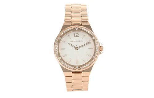 MICHAEL KORS Wrist Watches Quartz Movement Stainless Steel Strap 44mm White Dial Women's Watch