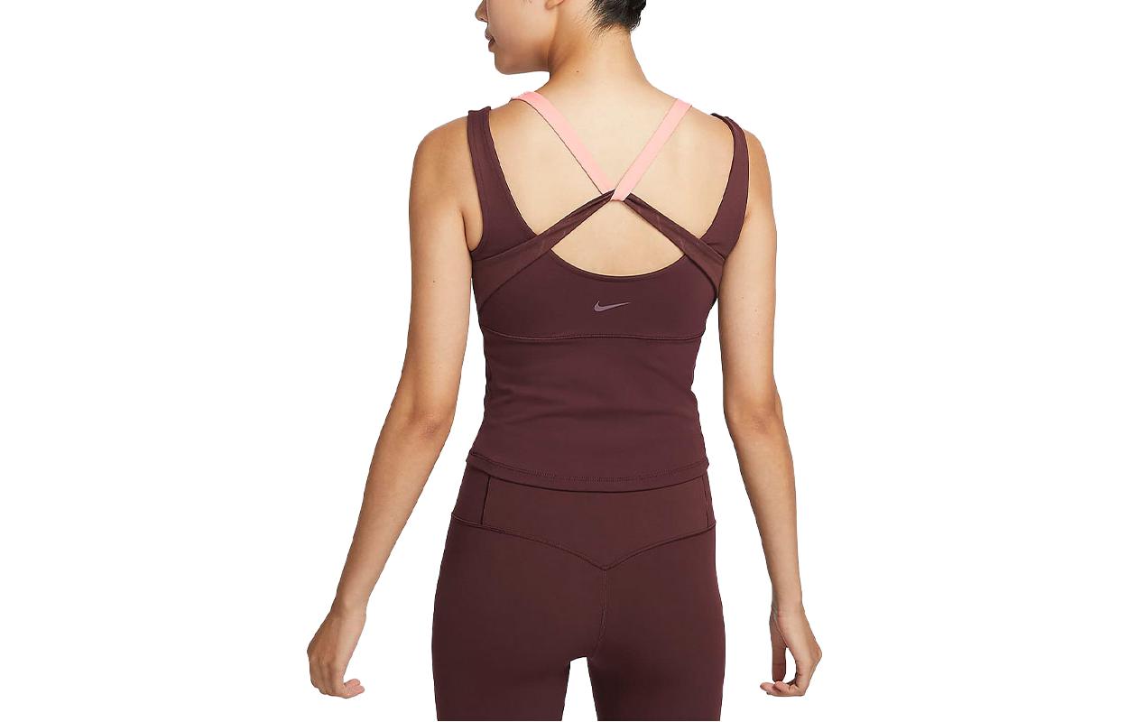 Nike Dri Fit Sleeveless Sports Shirts Women’s Earth Umber Other
