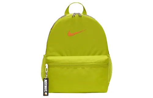 Nike Brand Logo Polyester Backpack Mini Men's Green