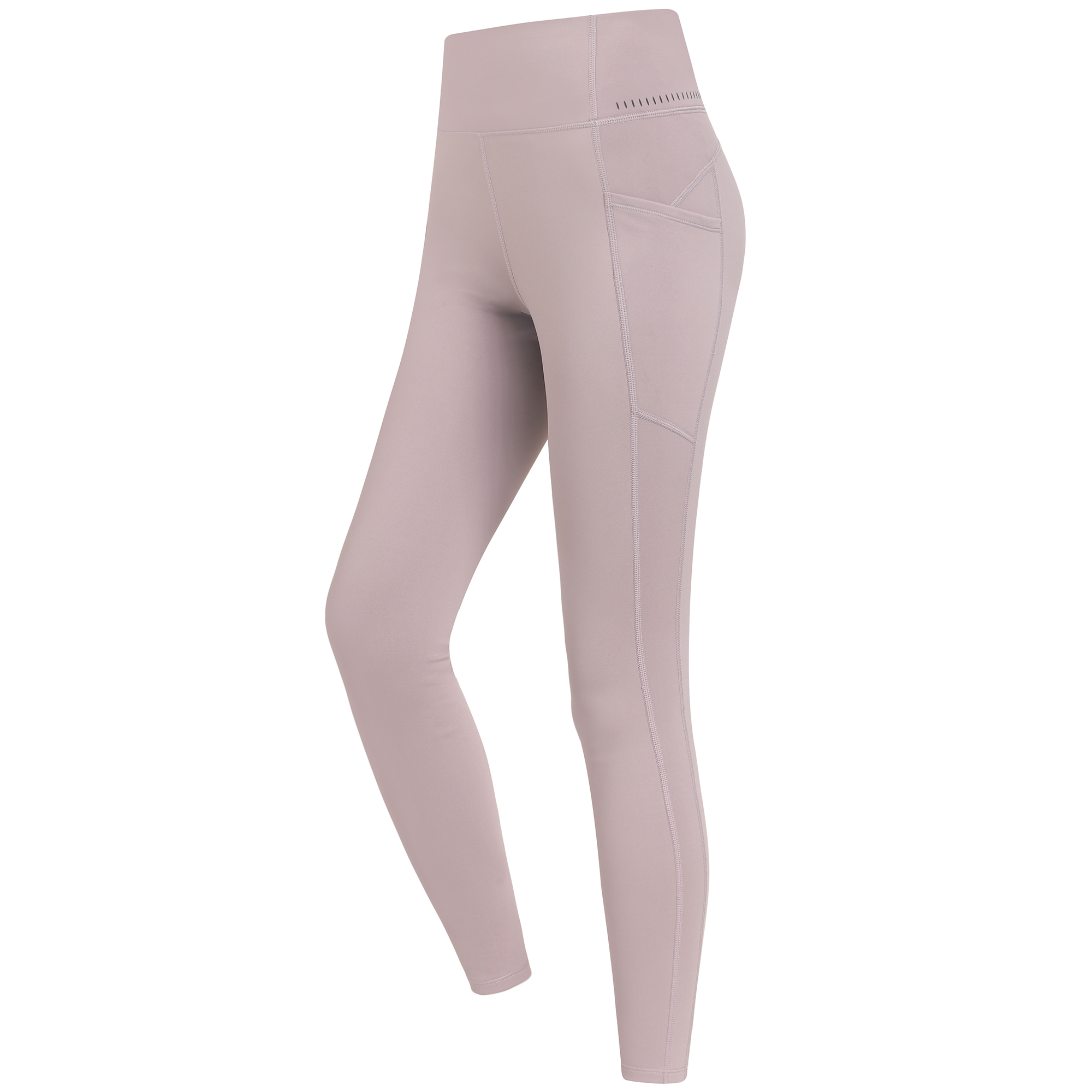 CAMEL Solid Color Running Tight Fit High Rise Thickened And Fleece Lined Yoga Pants Women’s