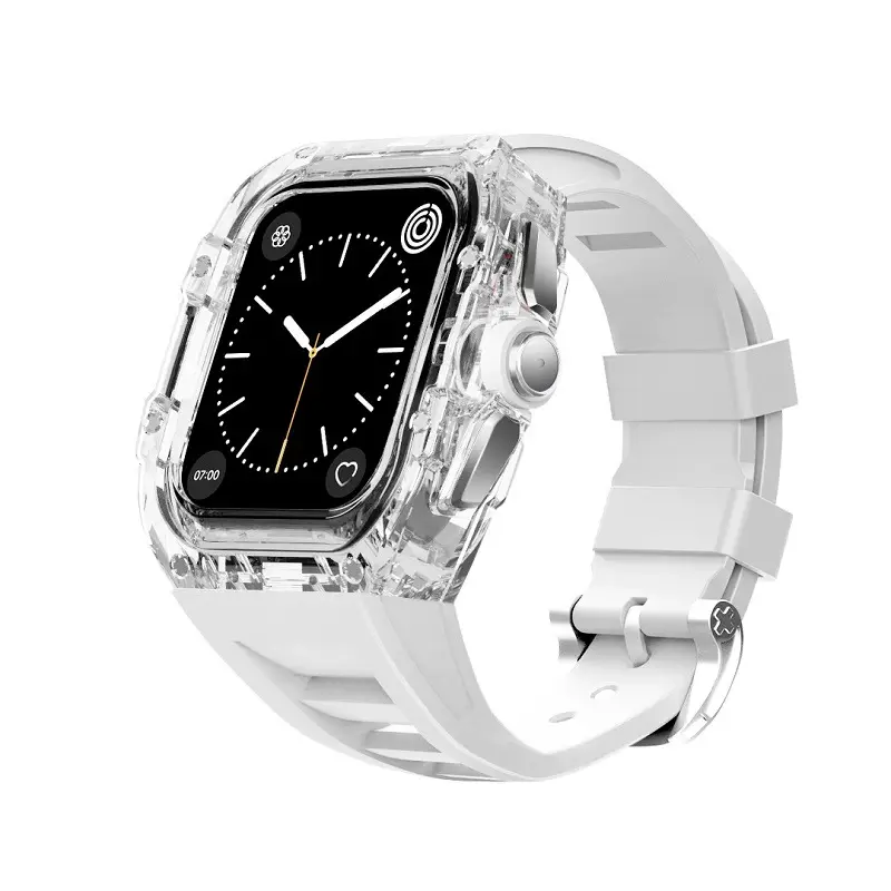 Biaodaige Strap Apple Compatibility FKM Fluoroelastomer Material 44mm Unisex