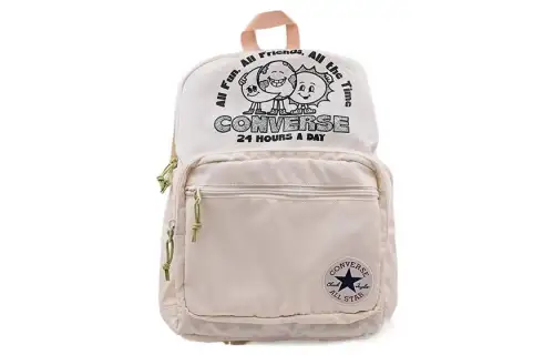 Converse Polyester Backpack Regular Unisex Ecru