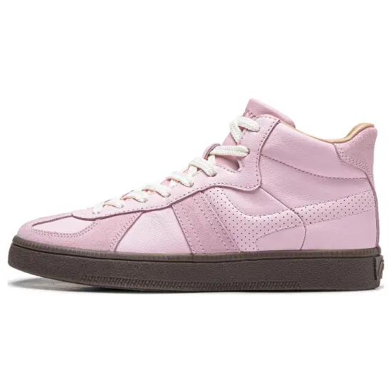 LINING Yunchuan Skateboard Shoes Women's High-Top Pink