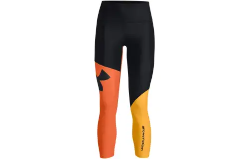 Under Armour Yoga Pants Women's Black Yellow Moderate