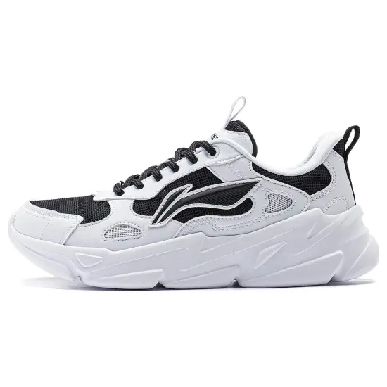 LINING Stream Fireflies Casual Shoes Women's Low-Top Black White