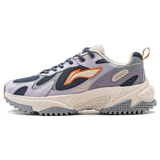 LINING Venus 2.0 Casual Shoes Women's Low-Top Purple White