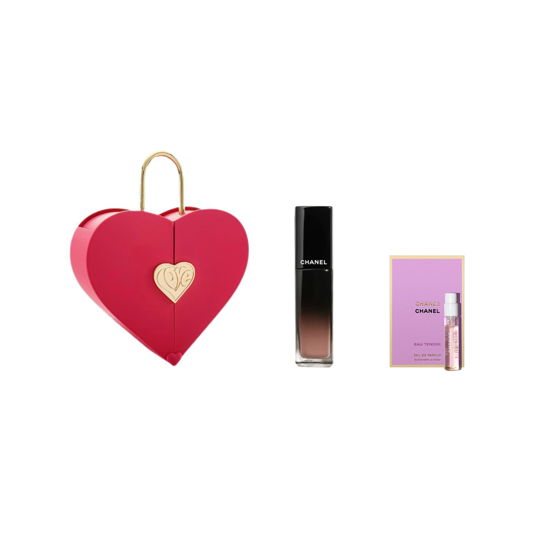 CHANEL Chanel, gift box, makeup primer, set, lip gloss, 1.5 ml