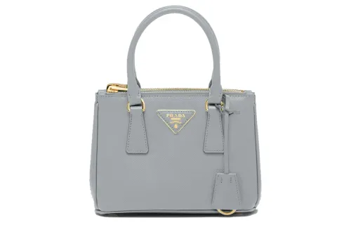 PRADA Galleria Killer Bag Leather Shoulder Bag, Crossbody Bag, Handbag Mini Women's Cornflower Blue