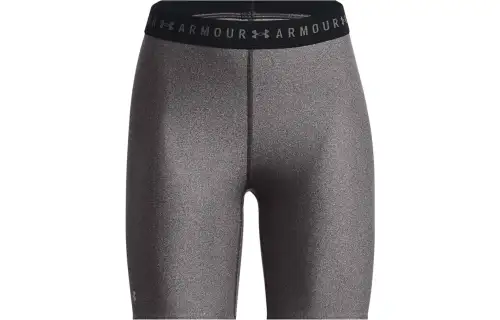 Under Armour HeatGear Yoga Shorts Women's Gray Moderate