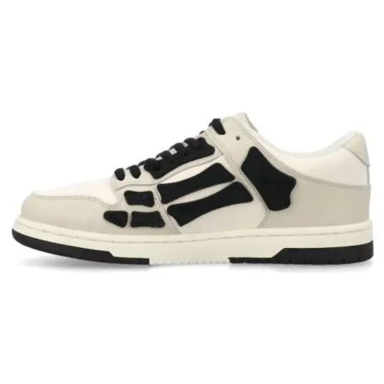 AMIRI Skel Low Top Beige Black