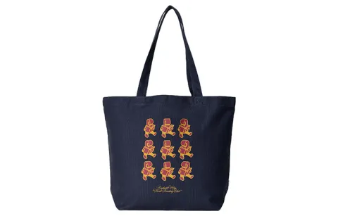 Carhartt WIP Cotton Tote Bag, Shopping Bag, Handbag, Shoulder Bag Men's Navy Blue