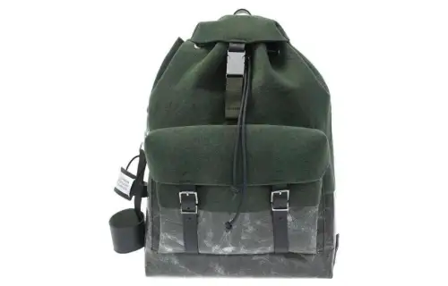 Maison Margiela Polyester Backpack Men's Green