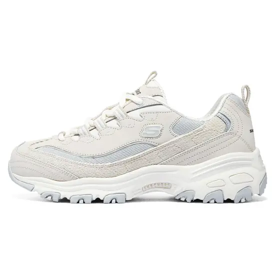 Skechers D'Lites 1.0 Shoes 'Beige Light Blue' Women's