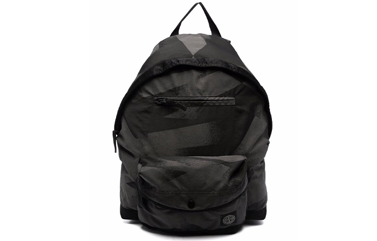 STONE ISLAND Polyurethane Backpack Kids' Black