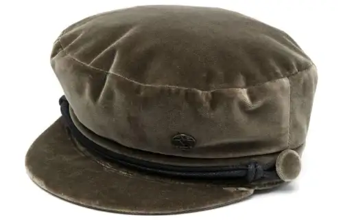 Maison Michel Velvet Baker Boy Hat