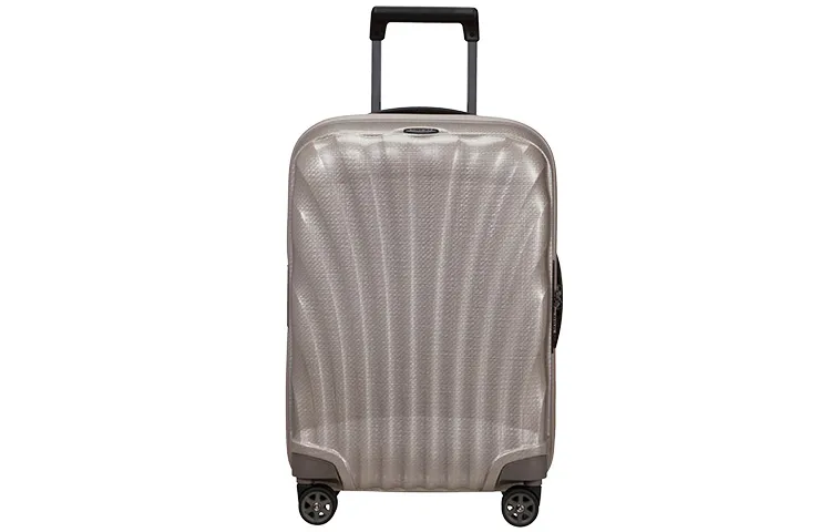 SAMSONITE C LITE Polypropylene Suitcase Luggage Unisex Pearl/Fuchsia