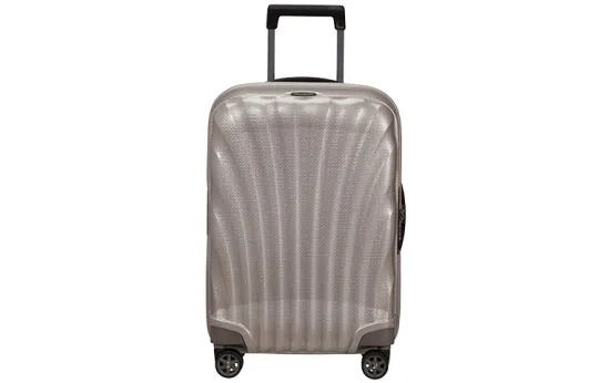 SAMSONITE C LITE Polypropylene Suitcase Luggage Unisex Pearl/Fuchsia