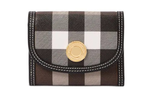 Burberry Leather Wallet Women's Multicolor