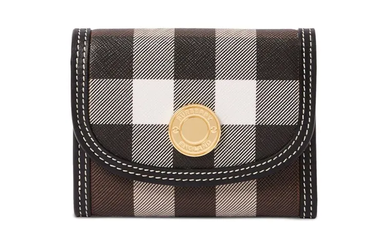 Burberry Leather Wallet Women's Multicolor