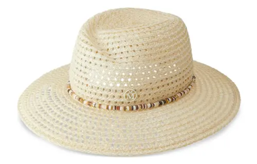Maison Margiela Straw Hat Women's Beige
