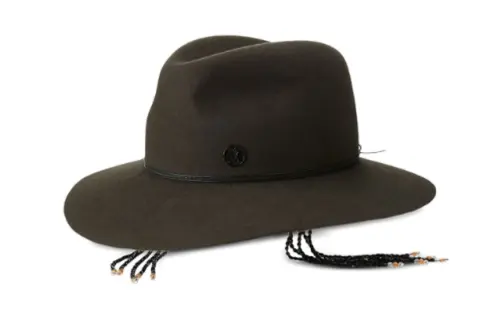 Maison Margiela Kyra felt Fedora hat
