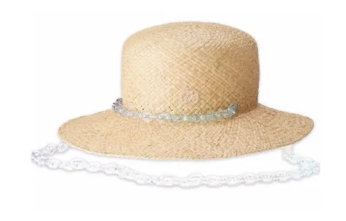 Maison Margiela Raffia Hats & Caps Women's Yellow