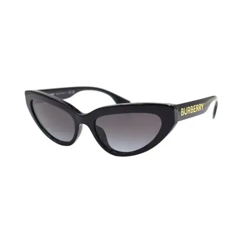 Burberry Plate Frame Irregular Shape Sunglasses Women's