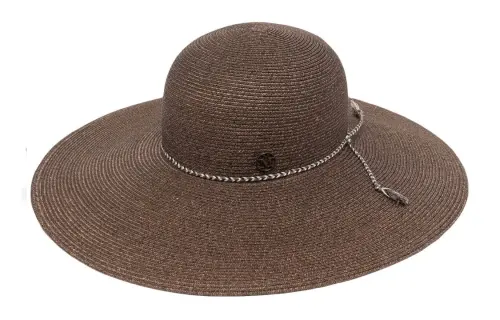 Maison Michel Woven Wide-brim Hat