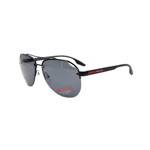 PRADA Alloy Aviator Sunglasses Men's