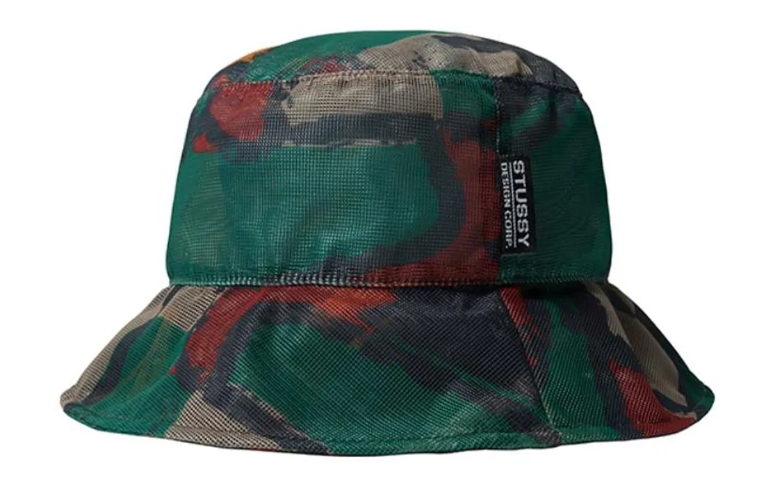 Stussy Polyester Bucket Hats Unisex Multicolor