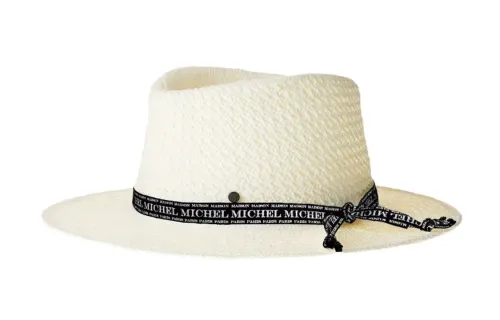 Maison Margiela André straw Fedora hat