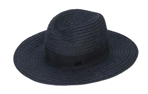 Maison Margiela Virginie Logo Plaque Fedora Hat