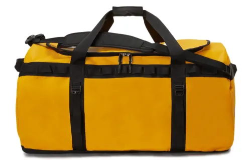 THE NORTH FACE 132L Handbag Travel Bag Outdoor Bag Polyester Yellow Unisex