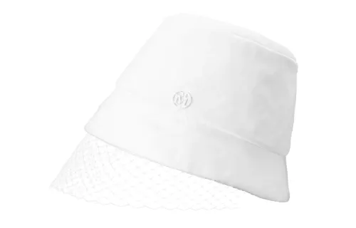 Maison Margiela Souna veil bucket-hat