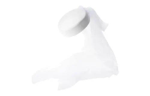 Maison Margiela Rabbit Fur Felt Hats & Caps Women's White
