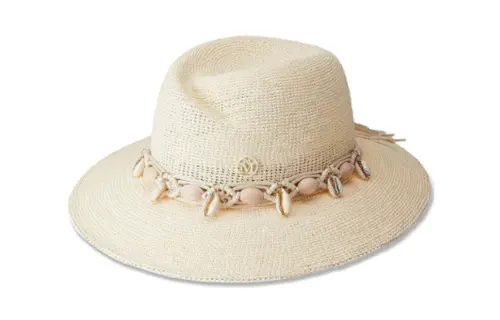 Maison Margiela Virginie Straw Fedora Hat