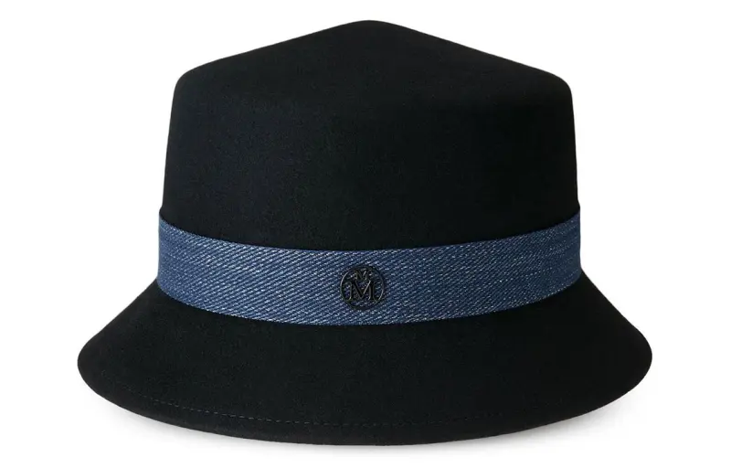 Maison Michel Arsene Logo plaque Bucket Hat
