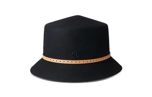 Maison Margiela Wool Felt Hats & Caps Women's Black