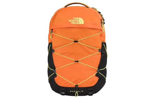 THE NORTH FACE Borealis 28L Backpack Double Shoulder Outdoor Bag Recycled Nylon Orange & Black Unisex