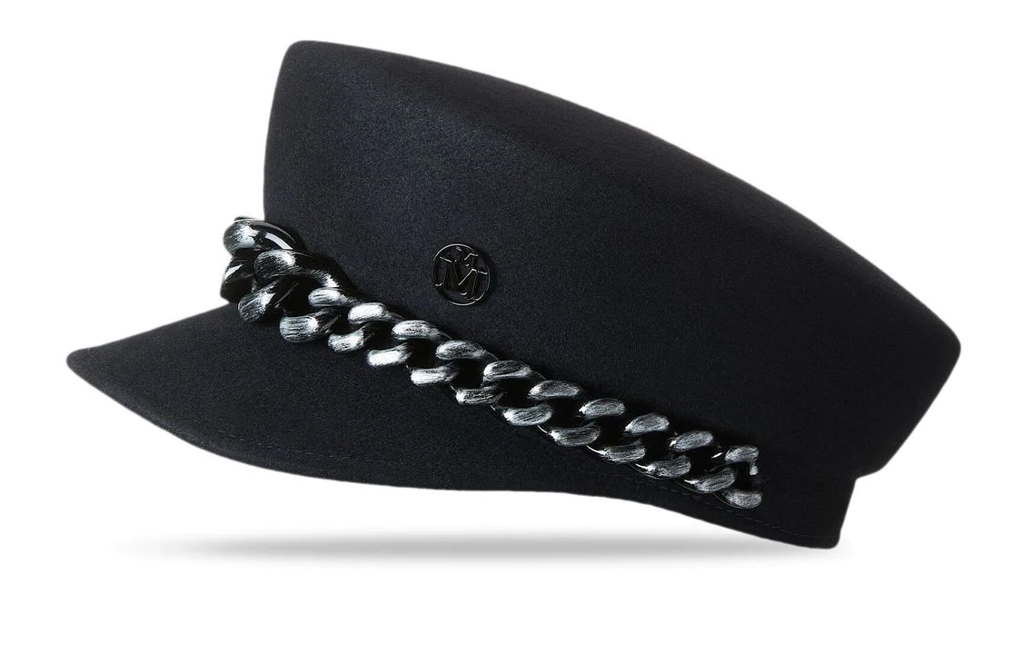 Maison Michel New Abby Chain-detail Sailor Cap