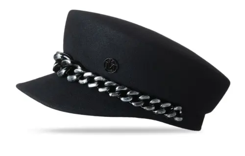 Maison Michel New Abby Chain-detail Sailor Cap