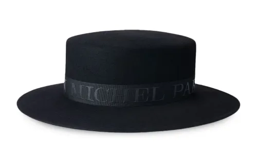Maison Margiela Wool Felt Top Hats Women's Black