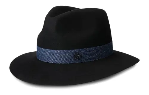 Maison Margiela Wool Felt Top Hats Women's Black