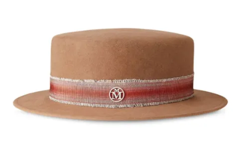 Maison Margiela Wool Felt Hats & Caps Women's Brown